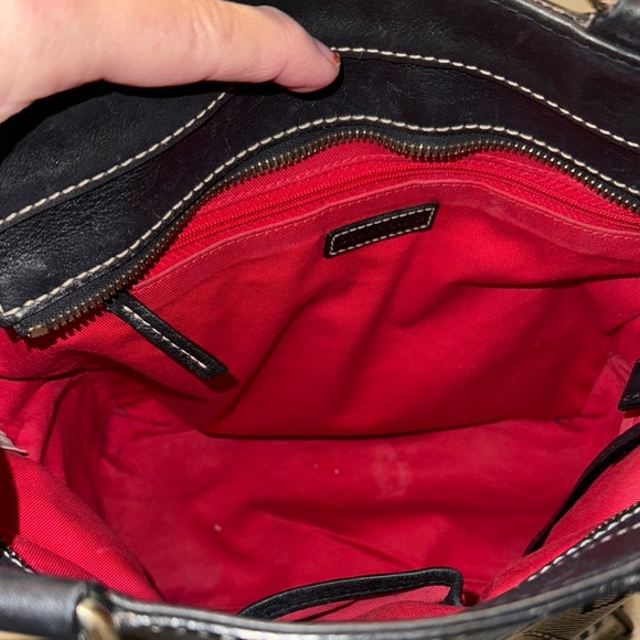 Dooney & Bourke Black and Gray Tote - Picture 3 of 8